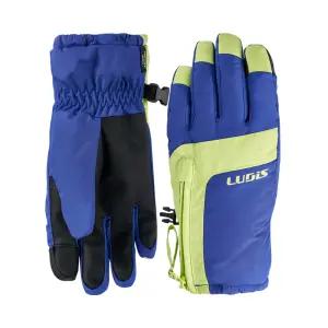 루디스 컴포트핏 LGJ431GA 블루 주니어 스키 보드 오지 방한 장갑