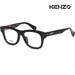 겐조 안경테 KZ50175F 001 아시안핏 블랙 뿔테 사각 빅사이즈