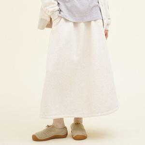 [치키타](센텀시티점)스웨트 스커트 (코튼 냅핑) 오트밀 244402SOT