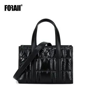 4ALL 3컬러 패딩 퀼팅크로스가방겸 토트백 TFA125