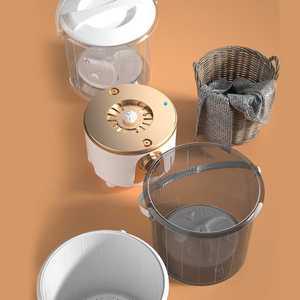 미니 통돌이세탁기 3KG 소형 빨래 탈수 통 분리형 1인