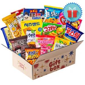 기프트 종합과자 선물박스 1호 과자선물세트 간식꾸러미 사무실 회사 학교 학원 단체 행사