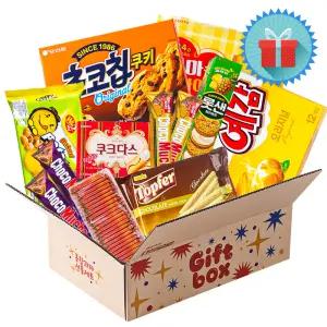 기프트 종합과자 사무실 간식꾸러미 회사 탕비실 학교 학원 단체 선물세트 박스