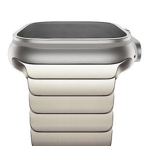 밴드 애플워치 3 9 42 49MM 6 40MM 스테인리스 울트라 41MM 10 44MM 스트랩 금속 4선 SE 팔찌 7 호환 46MM 2 8 스틸 워치용 45MM