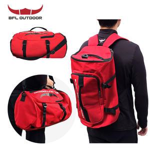 BFL 레드 백팩 다용도 여행용 가방 헬스용 운동용 더플백 스포츠백 짐백