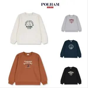 [폴햄키즈]공용) 폴키베어 라이트 플리스맨투맨_CC