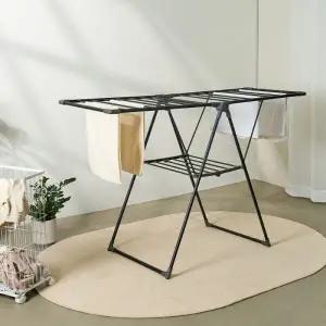 [락앤락][본사] New 튼튼한 빨래건조대 블랙 (ETM554)