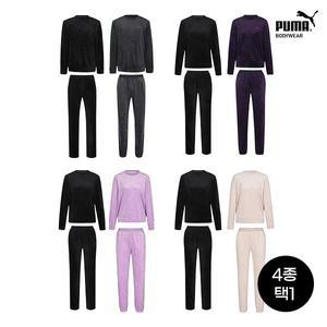 [푸마][푸마 바디웨어]남녀 양면 벨로아 기모 셋업 4종세트 택1