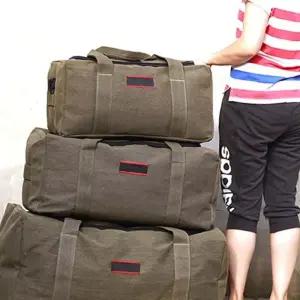 빅백 캔버스 캠핑 여행 대용량 가방 중형사이즈 더플백 보스톤백