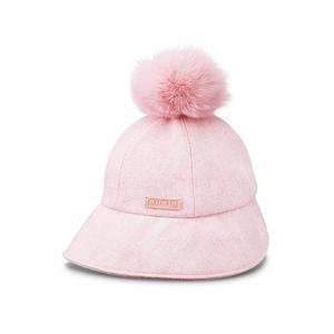 핑 우먼스 방울 버킷햇 여성 겨울모자 골프모자, 핑크, 1개