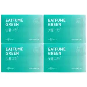 잇퓸 입냄새 구강 청결제 세정제 구취 제거제 먹는 가글 캡슐 그린 130mg x 24캡슐 4개 / 써클