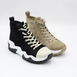 슈타운 썬더 통굽 키높이 여성 겨울 기모 하이탑 스웨이드 운동화 스니커즈 6cm NS789