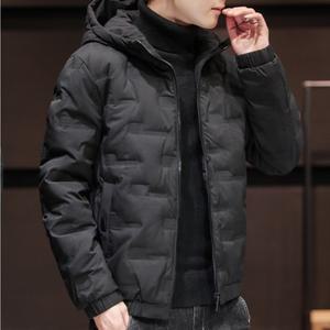 패딩점퍼 경량 숏패딩 겨울 모자 파카 남녀공용 오버핏 후드 기모패딩 자켓 오리털점퍼