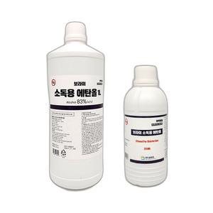 보라미 소독용에탄올 250ml 1개 단품 국내산 소독제 알콜 알코올 소독약 손소독 병원용 약국용
