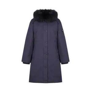 [롯데백화점]크로커다일레이디 멋그러운 폭스퍼  롱기장 다운  CLDWDW108