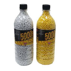 아카데미과학 6mm BB탄 5000발 비비총 비비탄 슈팅타겟 실내사격과녁 BB총 플라스틱 총알 초음파가공