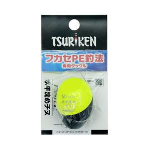 쯔리겐 파스텍 수평 시즈메 치누 옐로우 M 바다 낚시 용품 구멍찌