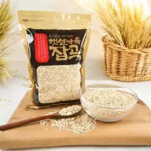 압맥 보리쌀 납작 보리 눌린 효능 해남 25년 햇보리