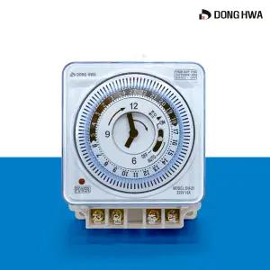 동화전자 아날로그 타임스위치 판넬 출력형 타이머스위치 DH-21 4P