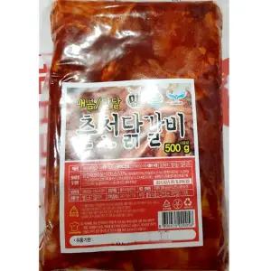 매콤달콤 춘천닭갈비 약간매운맛 캠핑장밀키트 500g