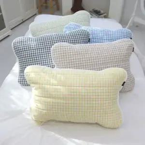 (2장)스잠 국내산 엔딩체크 교체편한 밴딩 베개커버 3050 4060 5070/사계절 여행용 휴대용