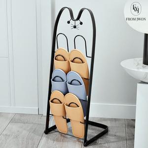 거실 실내화 거치대 슬리퍼 걸이 거실화 꽂이 현관 정리대 학원 사무실