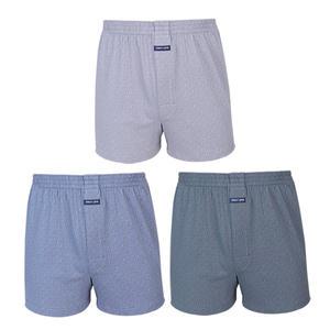 [TRY]남성 퍼스트트렁크유색H3매 사각팬티 니트면100 신축성