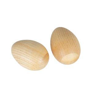 우드 에그 쉐이커 2개 유아 리듬 발달