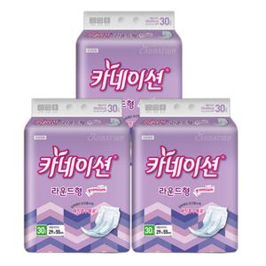 카네이션 속기저귀 라운드 프리미엄 8팩 240매  S4
