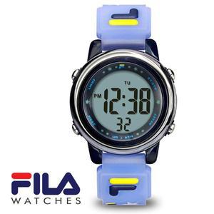 [휠라] FILA 키즈 실리콘밴드 방수 전자 아동 어린이시계 38-218-004
