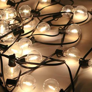 루프탑 줄조명 인테리어 연등선 비산방지 220V LED 스트링전구 25구