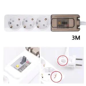 고급 냉장고 3구 전기누전 차단기멀티탭3M 건조기멀티탭 전기멀티탭 고압멀티탭 멀티텝 멀티선