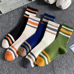 준캡 남성 남자 굵은줄 골지 중목 양말 겨울 따뜻한 도톰한 추천 용 품 파는곳 예쁜 패션 긴