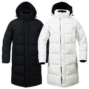 [하루비나] 얼리트 에어볼 롱패딩점퍼 남여공용 빅사이즈 S~3XL 연예인패딩 덕다운 후드자켓 단체복 유니폼