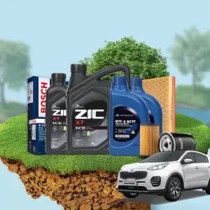 스포티지(QL)(16~18) 1.7 디젤 엔진오일세트 지크 X7 5W30+DCT 미션오일