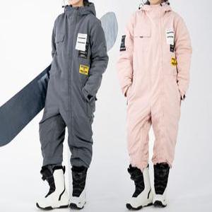 보드복 점프수트 스키복 방한복 일체형 방수 성인 빅사이즈 남녀공용 스키장