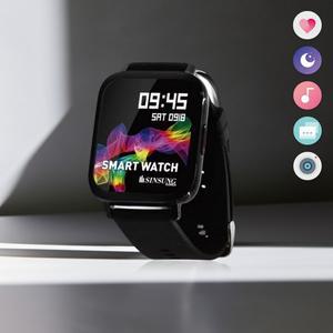 [기타]신성코리아 다핏 스마트워치 SSW01-I22 블랙 헬스케어 블루투스 생활방수