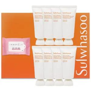 이너클 클렌징 티슈 15매+설화수 백삼팩 35mlx8개