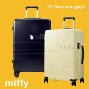 미피 캔디 유럽 특대캐리어 중대형 큰가방수화물 화물용 확장 심플베이직 해외여행 여행용 캐리어 26인치 미피여행 가방