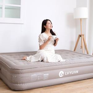 루앤 에어매트 자충매트 캠핑용 휴대용 매트리스 싱글 더블 40cm 펌프내장형