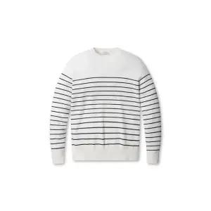 [롯데백화점]프로젝트엠 남성 스트라이프 패턴 라운드 스웨터 EPF1ER1300