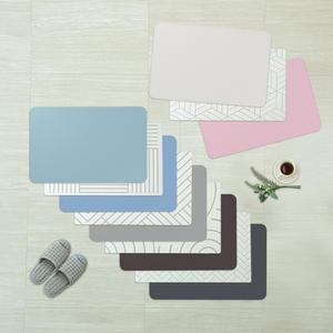 마더스홈 파스텔&패턴 규조토 발매트 대형 40×120cm / 50×180cm