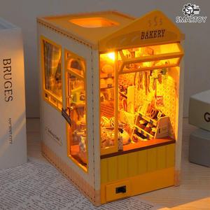 스마토이 베이킹 다이어리 빵집 베이커리 미니어처 하우스 booknook 북앤드 만들기 북눅