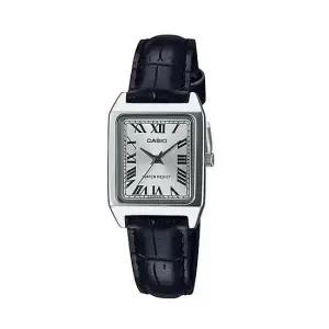 카시오 카시오 여성 가죽 손목 시계 LTP-V007L-7B1