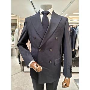 [갤러리아] 24 S/S 본 투웨이 사방스판 다크네이비 남성 더블정장 BN4SJA001NY