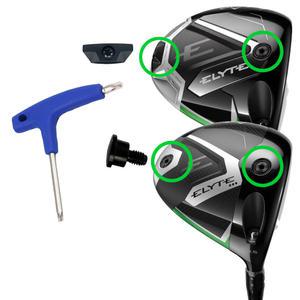캘러웨이 엘리트 ELYTE X 맥스페스트 트리플다이아몬드 드라이버 원형무게추 사각무게추
