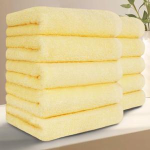 테리크 프리미엄 호텔 수건 200g 40수 코마사 면 레몬 10개