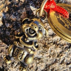 부적 띠별 열쇠고리 12지신 돼지띠 재물 엽전 금전운 키링 행운 키홀더