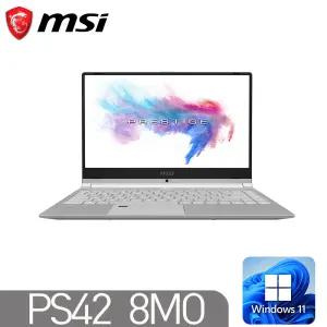 [MSI PS42 8MO]인텔 8세대 i5-8265U 8G SSD256G UHD620 윈도우11 14.1인치