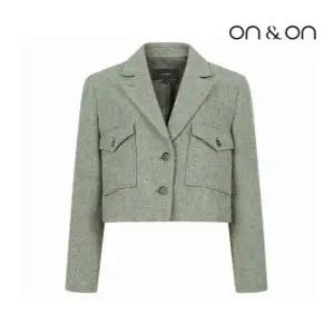 [온앤온][온앤온] 아웃포켓 크롭 자켓(MW2WJ991)